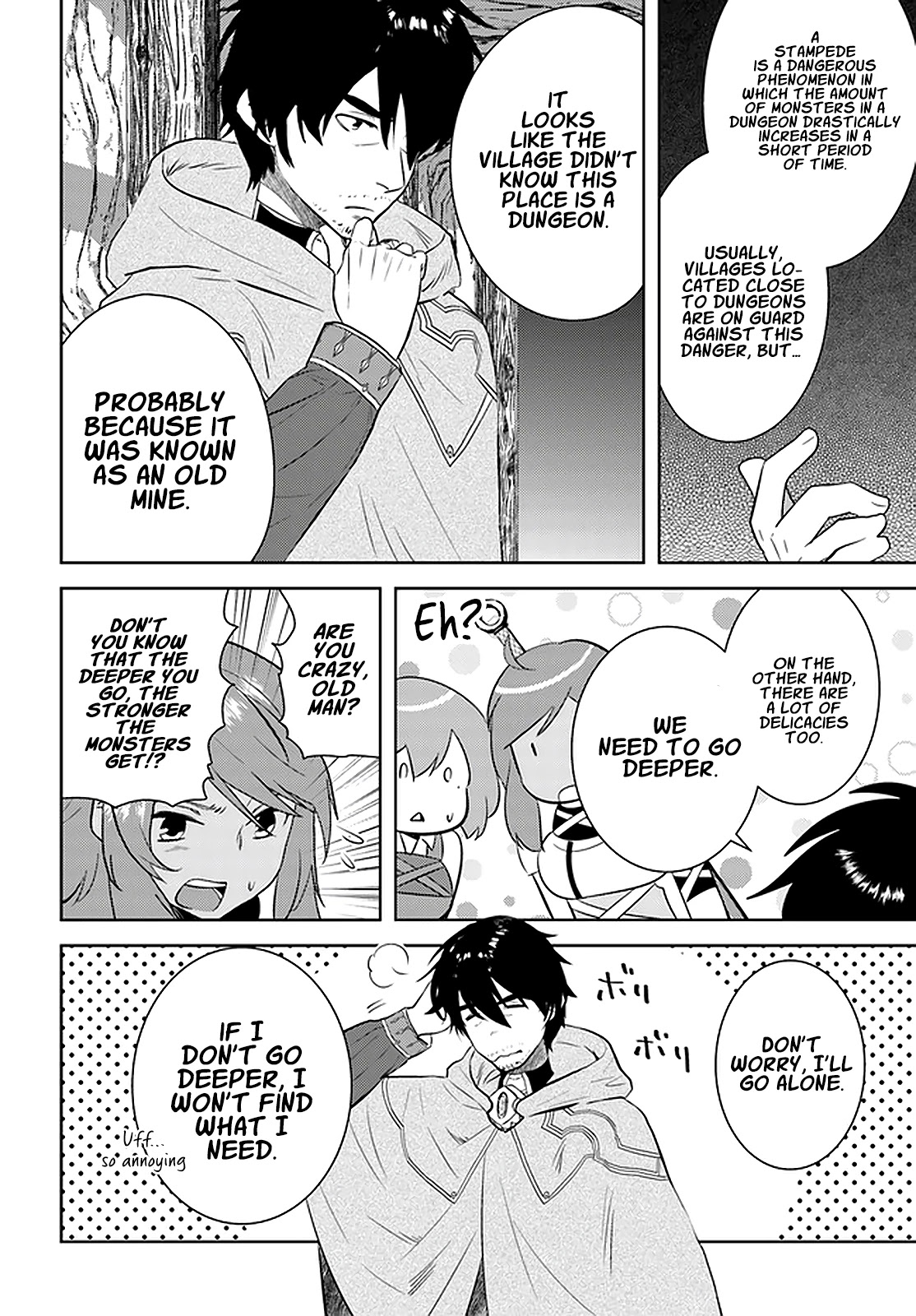 Arafoo Kenja no Isekai Seikatsu Nikki Chapter 22 page 3 - Chapter 22: Ossan Enters the Mine