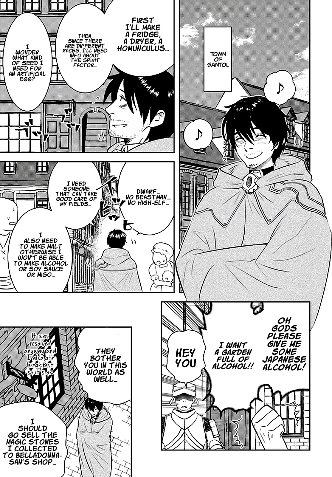 Arafoo Kenja no Isekai Seikatsu Nikki Chapter 24 page 14 - Chapter 24: Ossan goes back home quickly
