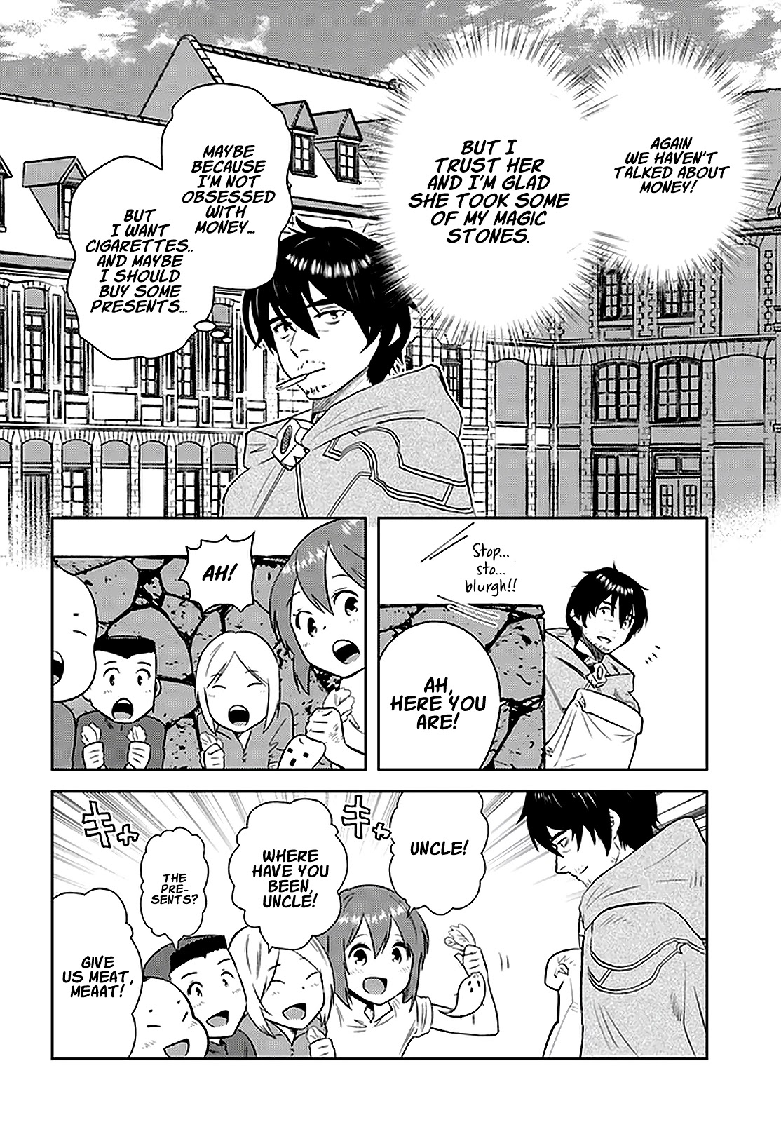 Arafoo Kenja no Isekai Seikatsu Nikki Chapter 24 page 19 - Chapter 24: Ossan goes back home quickly