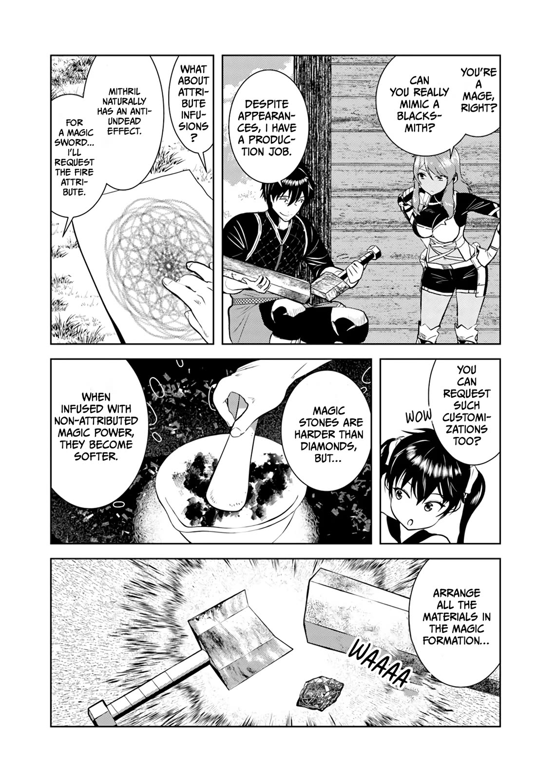 Arafoo Kenja no Isekai Seikatsu Nikki Chapter 33 page 14 - Chapter 33