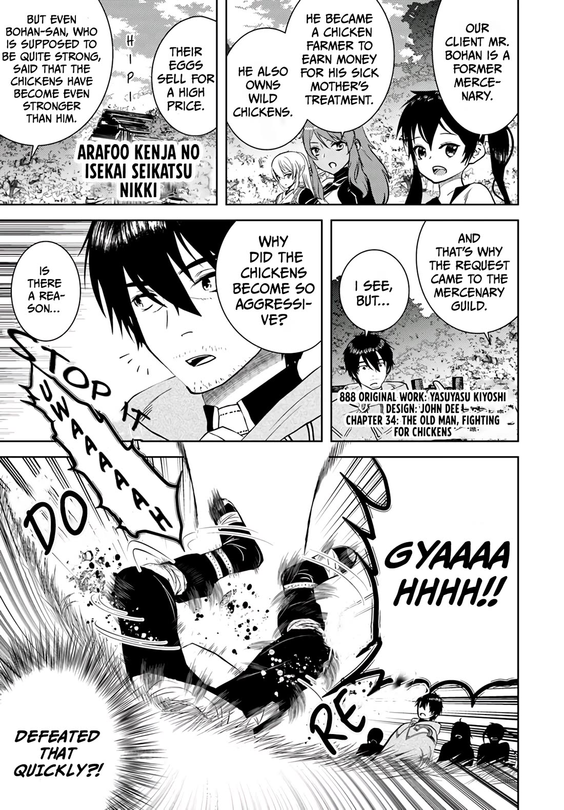Arafoo Kenja no Isekai Seikatsu Nikki Chapter 34 page 2 - Chapter 34