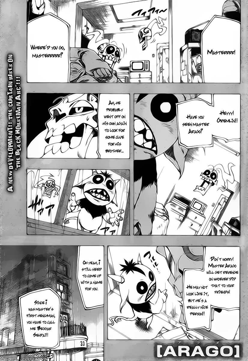 Arago Chapter 39 page 1 - Chapter 39: The Black Horseman