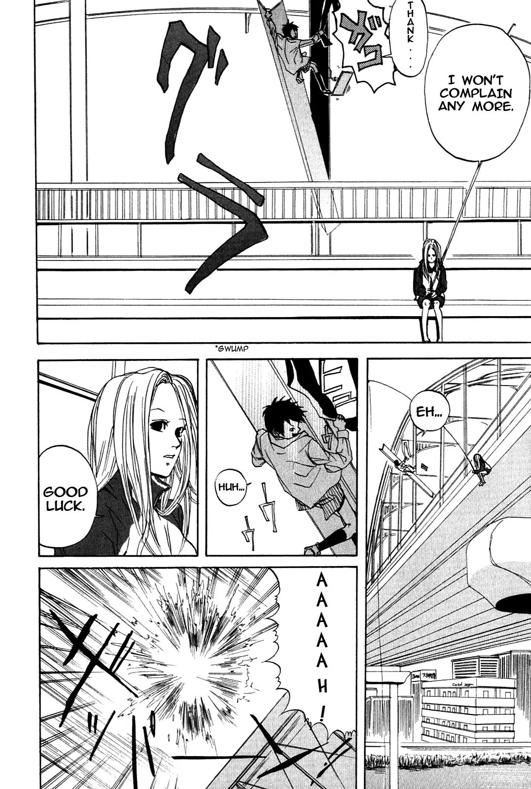 Arakawa Under the Bridge Chapter 1 page 13 - Chapter 1: The Man Who Can't Be Indebted To Anyone