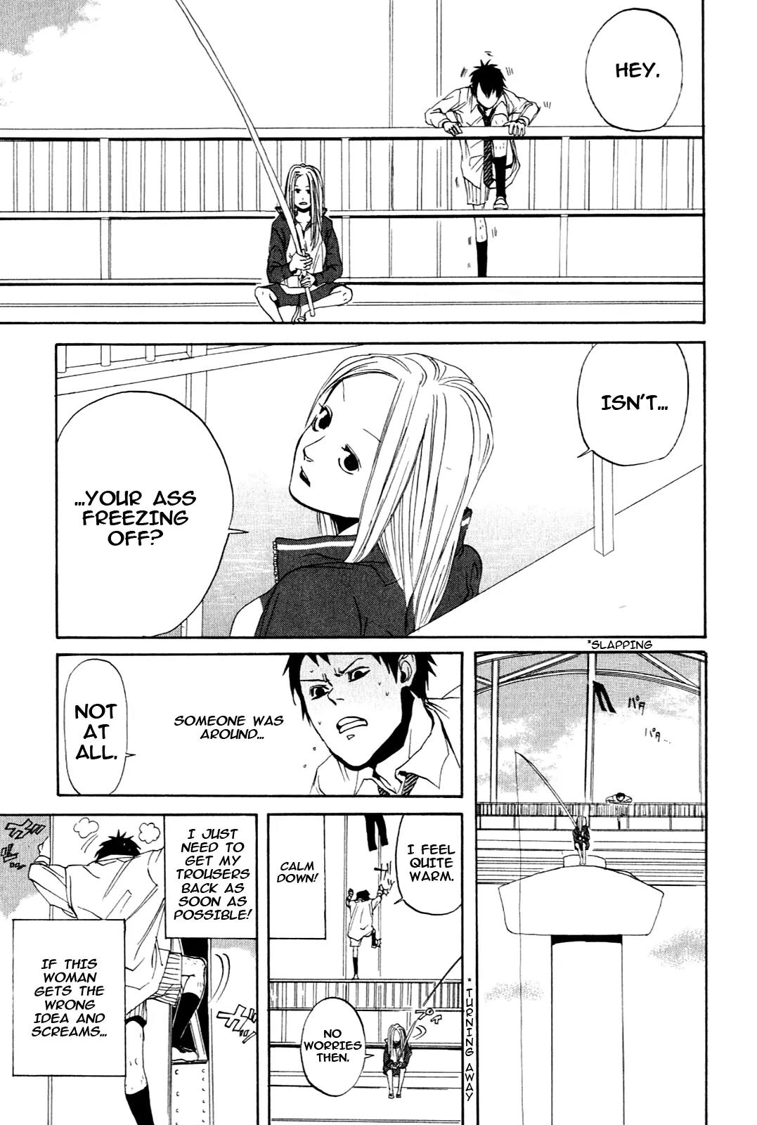 Arakawa Under the Bridge Chapter 1 page 8 - Chapter 1: The Man Who Can't Be Indebted To Anyone