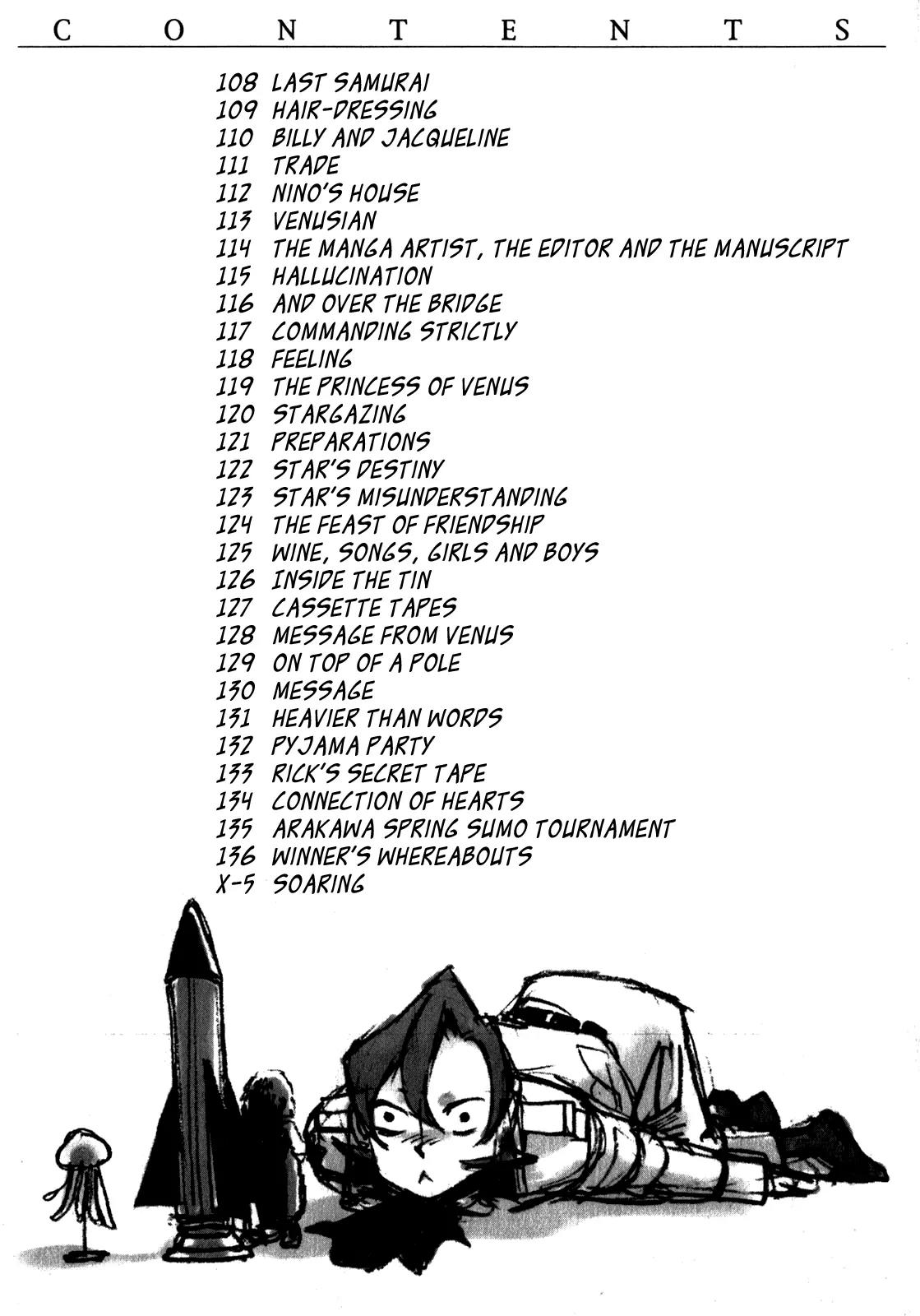 Arakawa Under the Bridge Chapter 108 page 5 - Chapter 108: Last Samurai