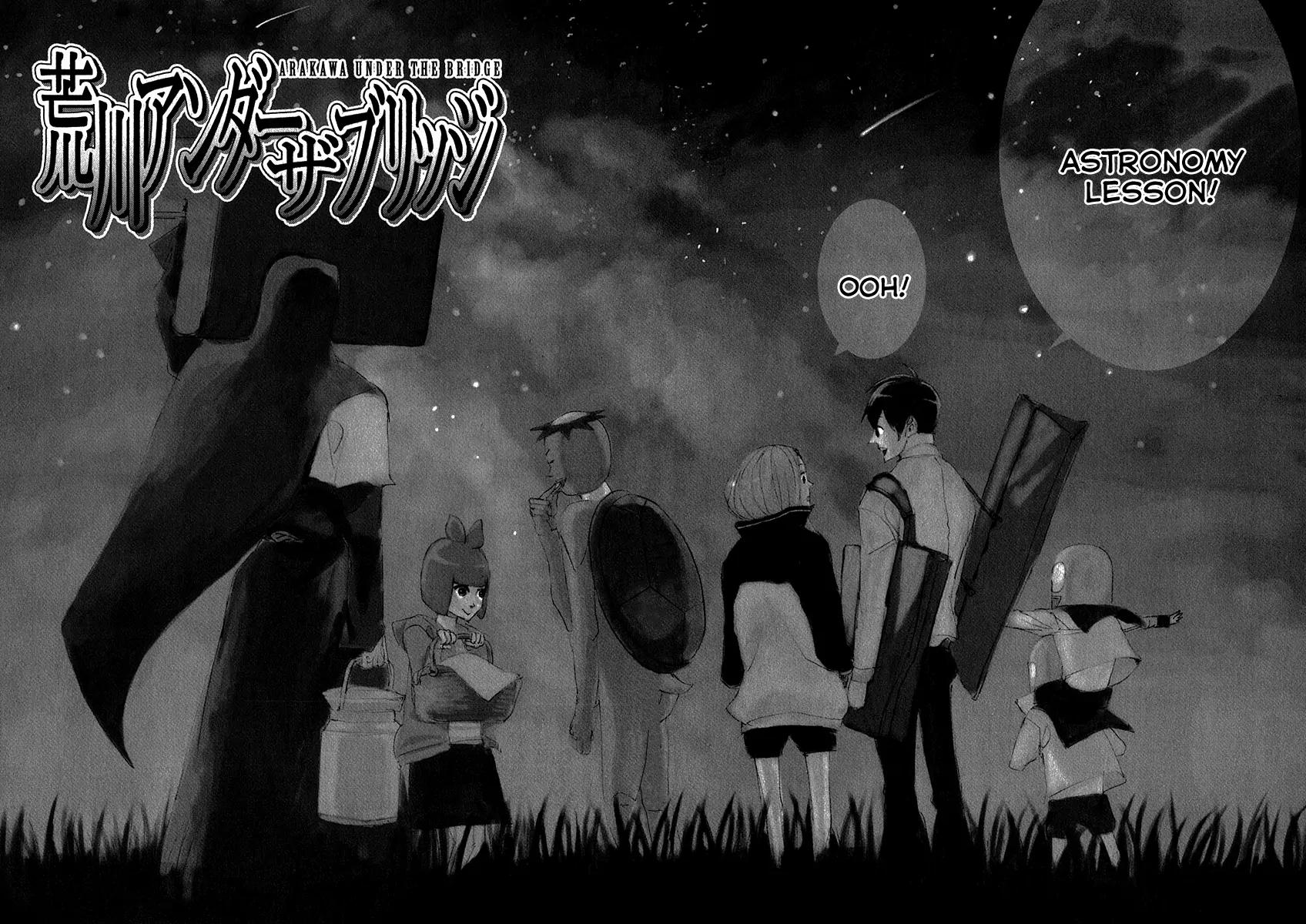 Arakawa Under the Bridge Chapter 120 page 2 - Chapter 120: Stargazing