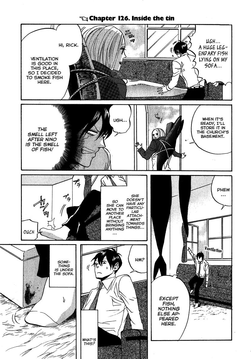 Arakawa Under the Bridge Chapter 126 page 3 - Chapter 126: Inside the Tin