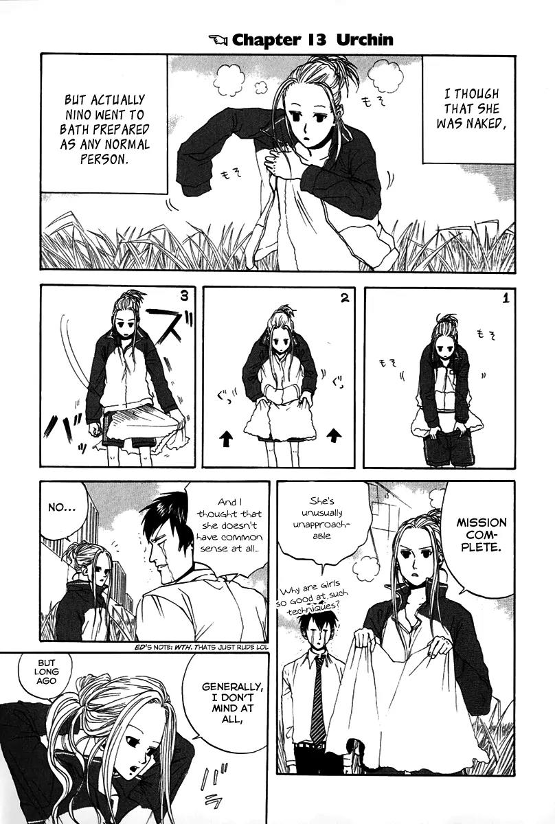Arakawa Under the Bridge Chapter 13 page 1 - Chapter 13: Urchin
