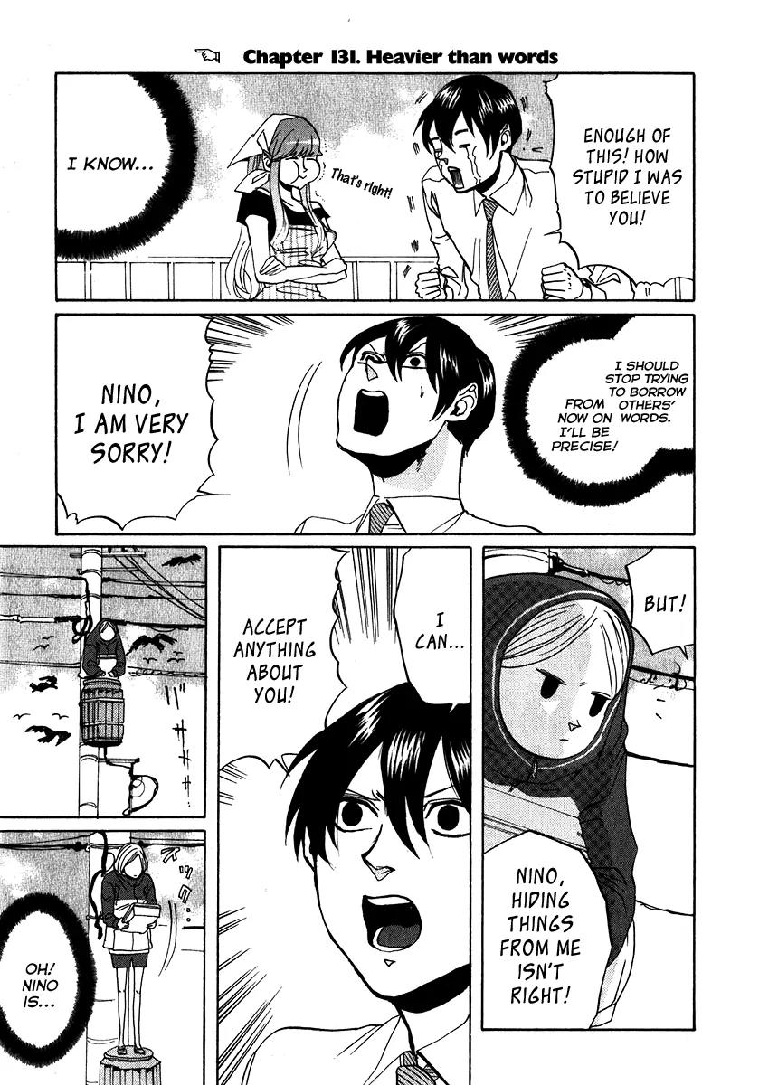 Arakawa Under the Bridge Chapter 131 page 1 - Chapter 131: Heavier Than Words