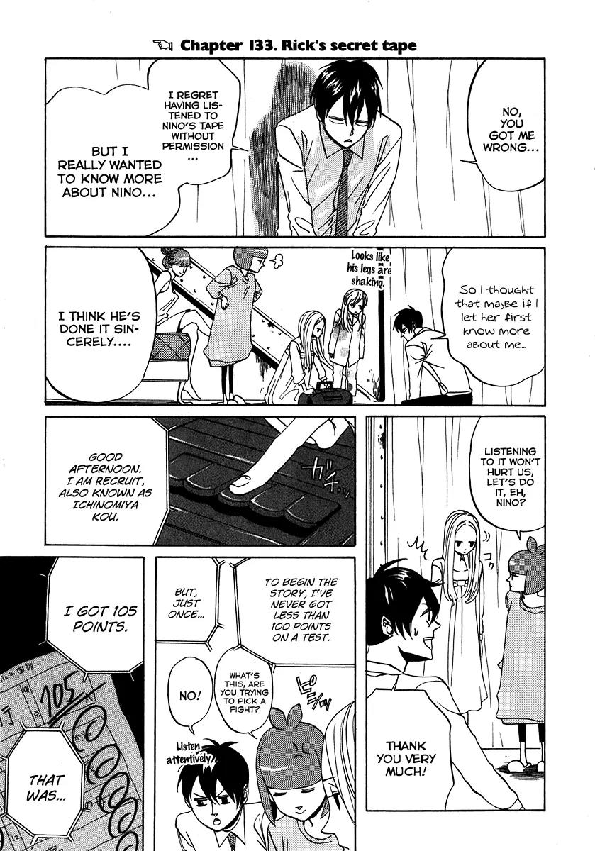 Arakawa Under the Bridge Chapter 133 page 1 - Chapter 133: Rick's Secret Tape