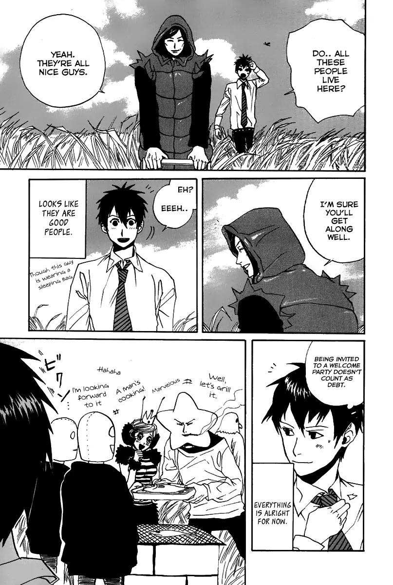 Arakawa Under the Bridge Chapter 15 page 5 - Chapter 15: Welcome Party