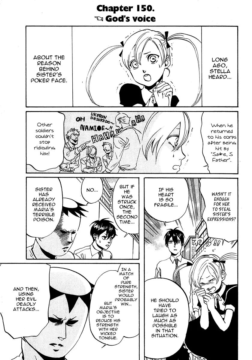Arakawa Under the Bridge Chapter 150 page 1 - Chapter 150: God's Voice