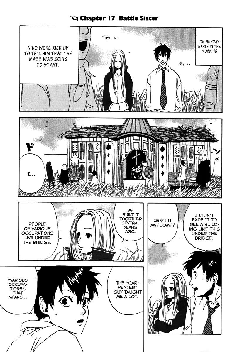 Arakawa Under the Bridge Chapter 17 page 3 - Chapter 17: Battle Sister
