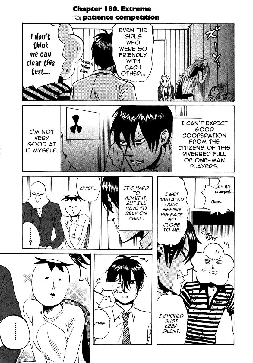 Arakawa Under the Bridge Chapter 180 page 1 - Chapter 180: Extreme Patience Competition