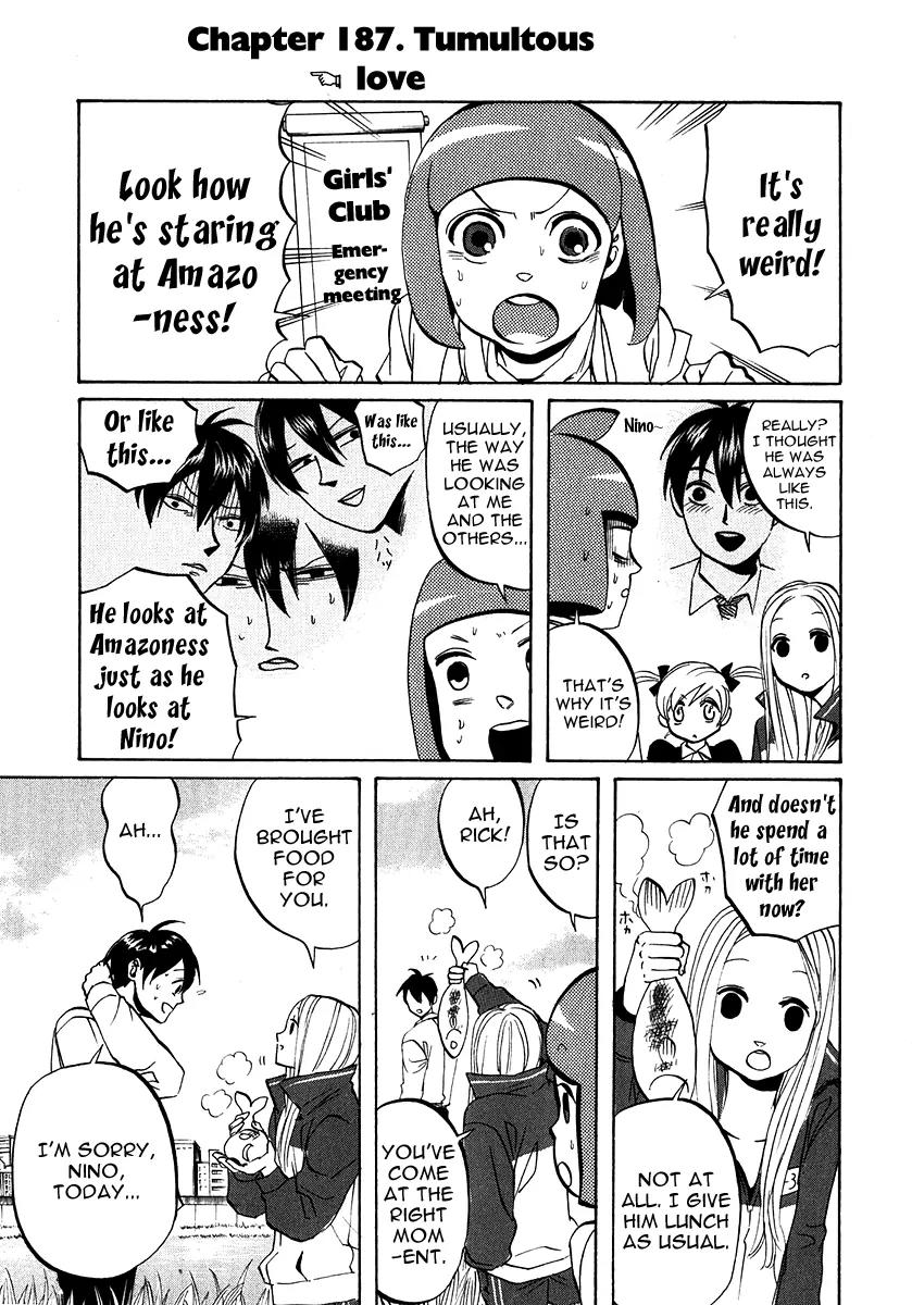 Arakawa Under the Bridge Chapter 187 page 1 - Chapter 187: Tumultous Love