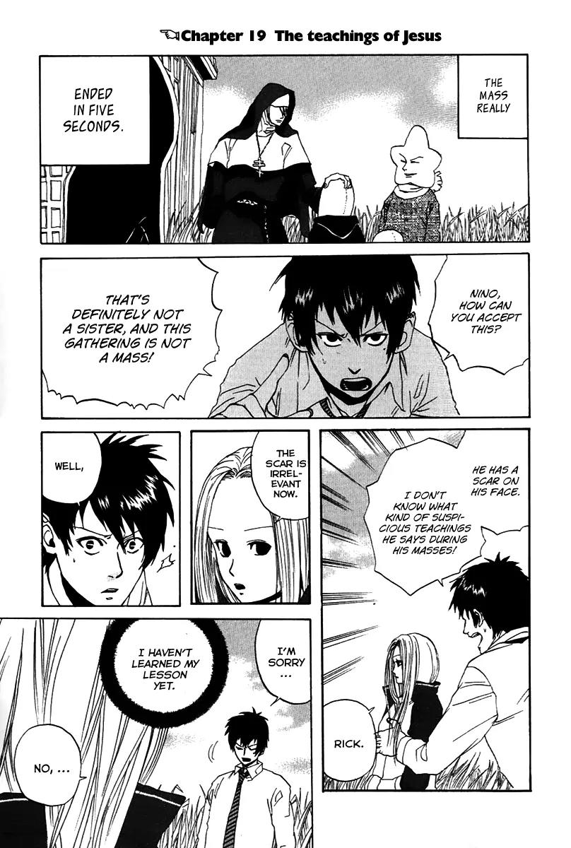 Arakawa Under the Bridge Chapter 19 page 1 - Chapter 19: The Teachings of Jesus