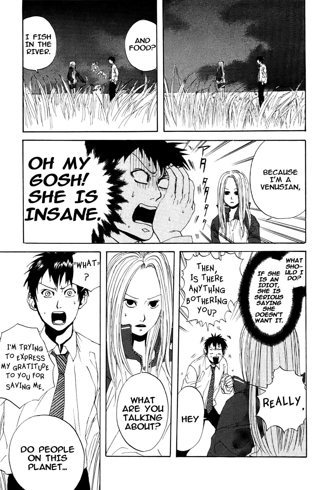 Arakawa Under the Bridge Chapter 2 page 7 - Chapter 2: Under the Bridge on a Big Planet