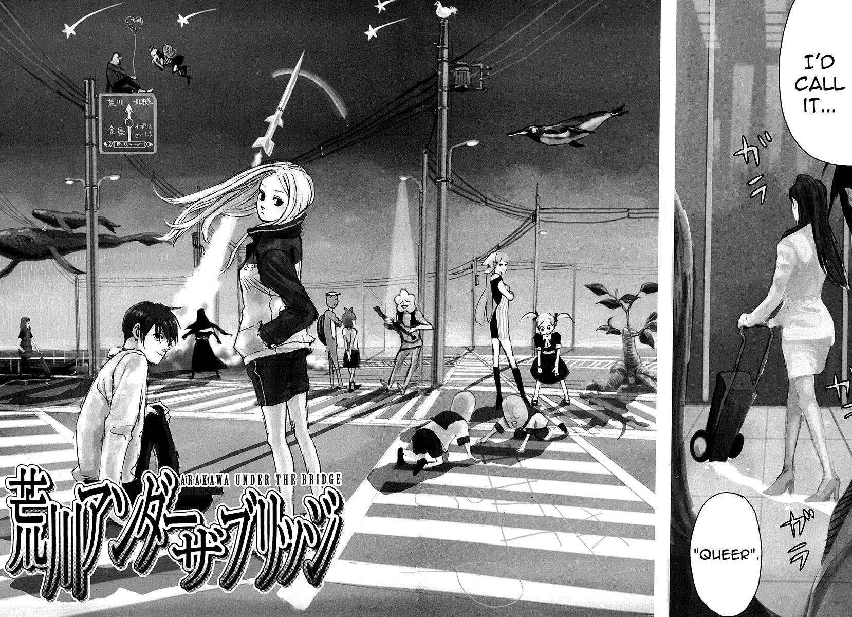 Arakawa Under the Bridge Chapter 200 page 2 - Chapter 200: Encounter with the Unknown