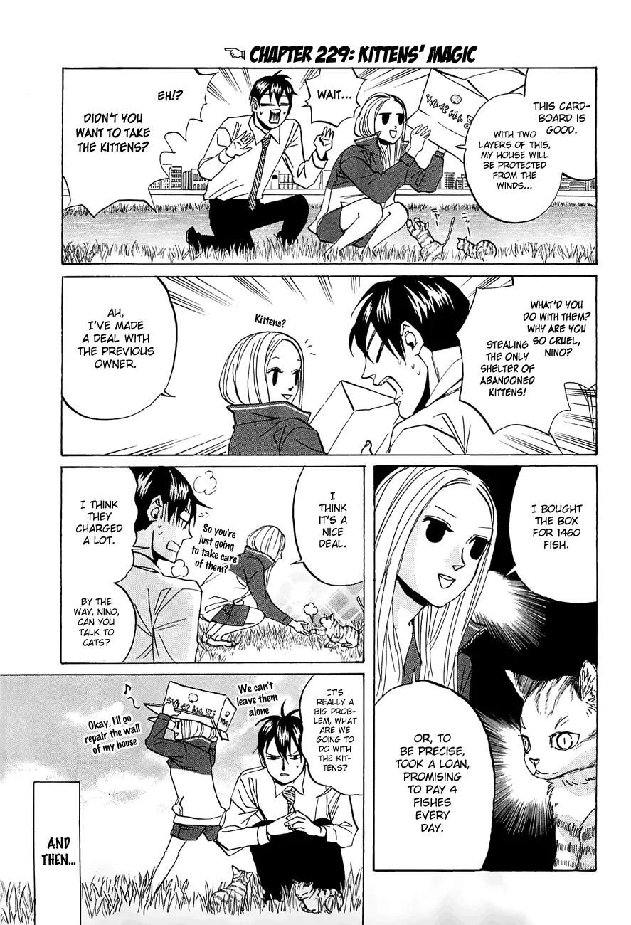 Arakawa Under the Bridge Chapter 229 page 3 - Chapter 229: Kittens' Magic