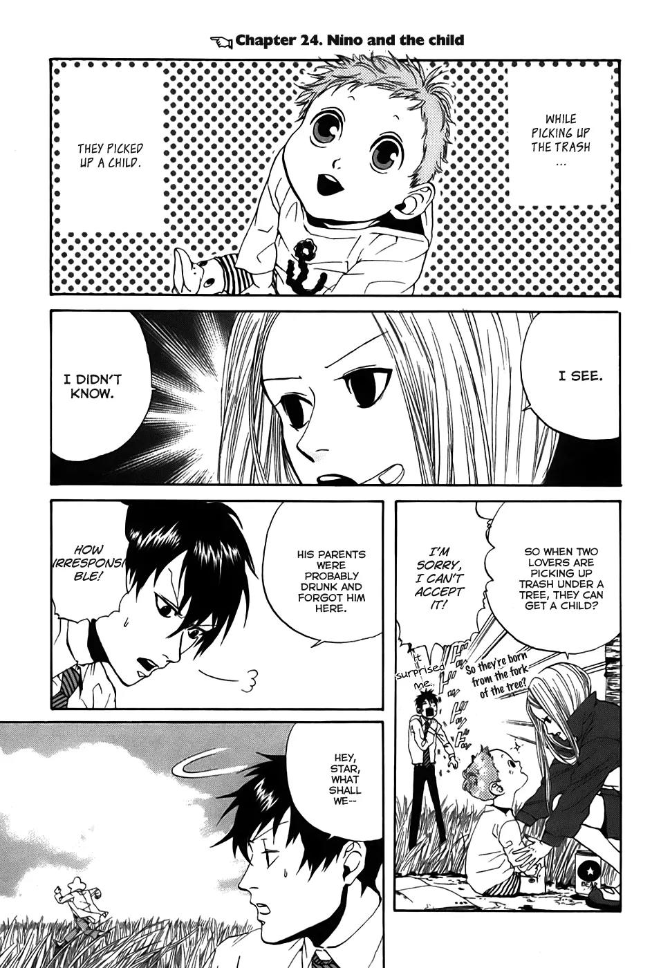 Arakawa Under the Bridge Chapter 24 page 8 - Chapter 24: Nino and the Child