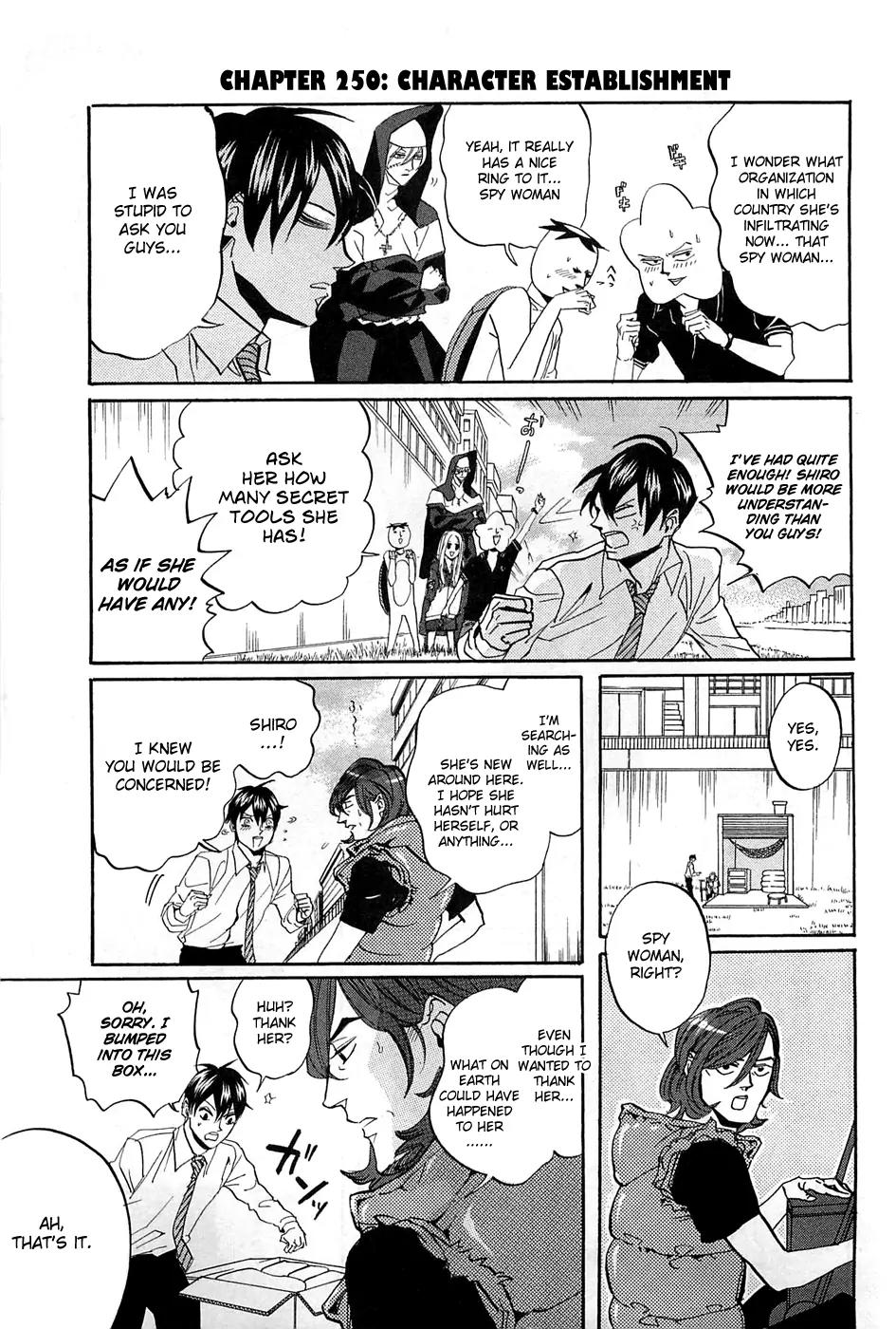 Arakawa Under the Bridge Chapter 250 page 2 - Chapter 250: Character Establishment