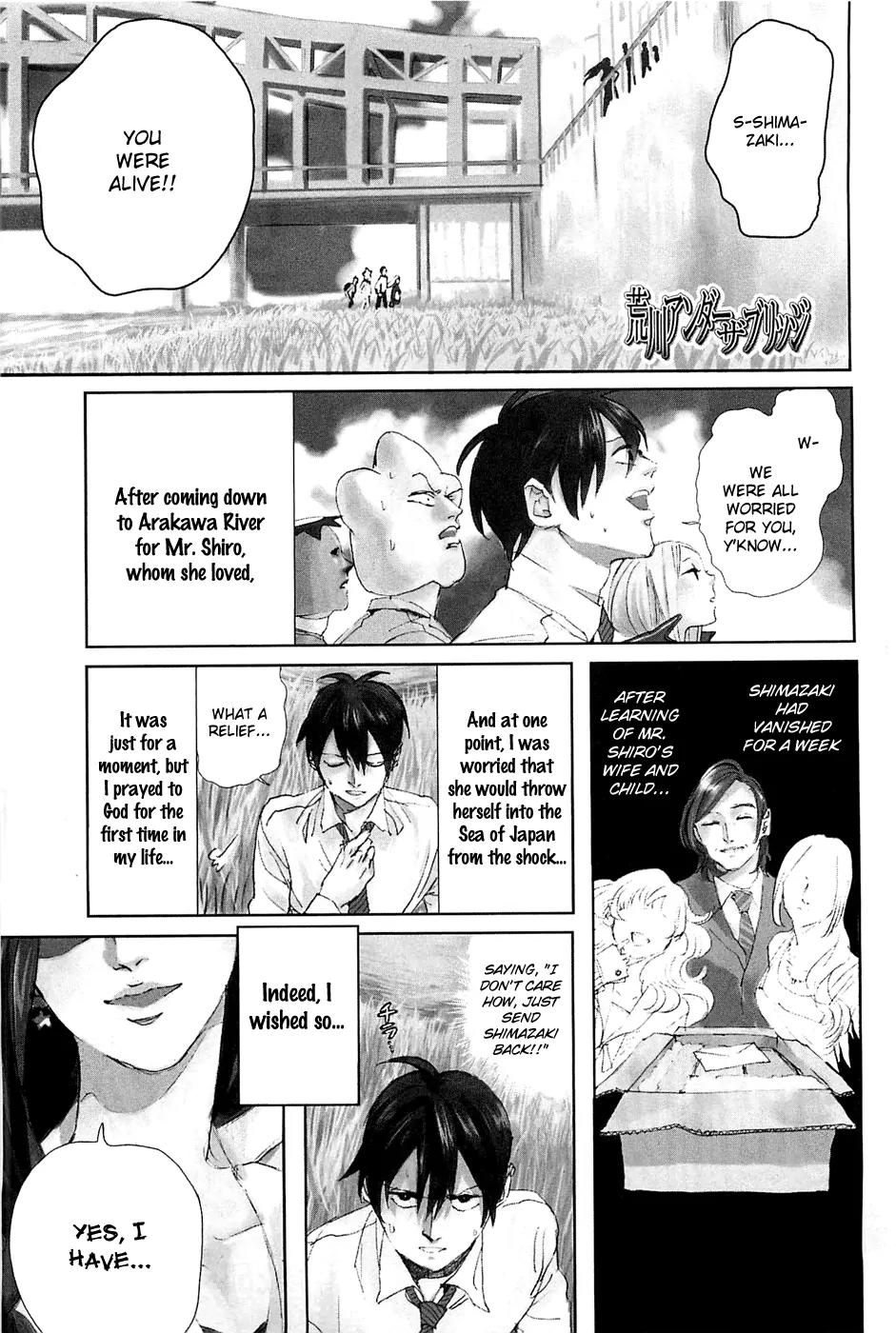 Arakawa Under the Bridge Chapter 252 page 4 - Chapter 252: Called, and Rushing