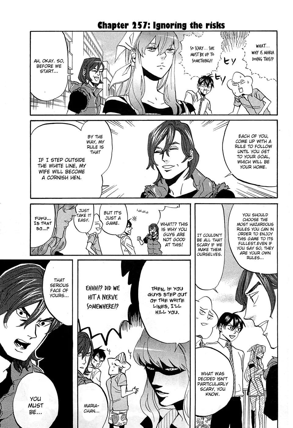 Arakawa Under the Bridge Chapter 257 page 2 - Chapter 257: Ignoring the Risks