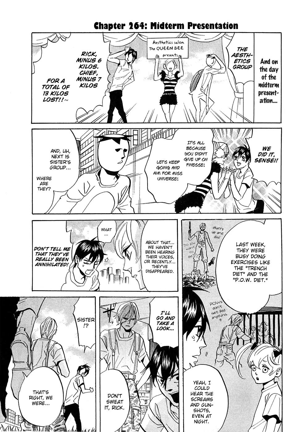 Arakawa Under the Bridge Chapter 264 page 2 - Chapter 264: Midterm Presetation
