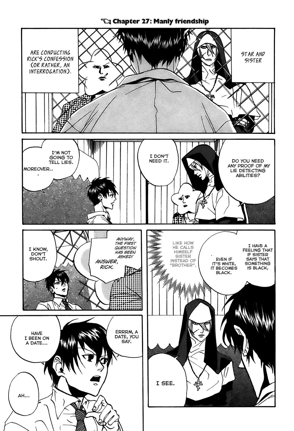 Arakawa Under the Bridge Chapter 27 page 1 - Chapter 27: Manly Friendship