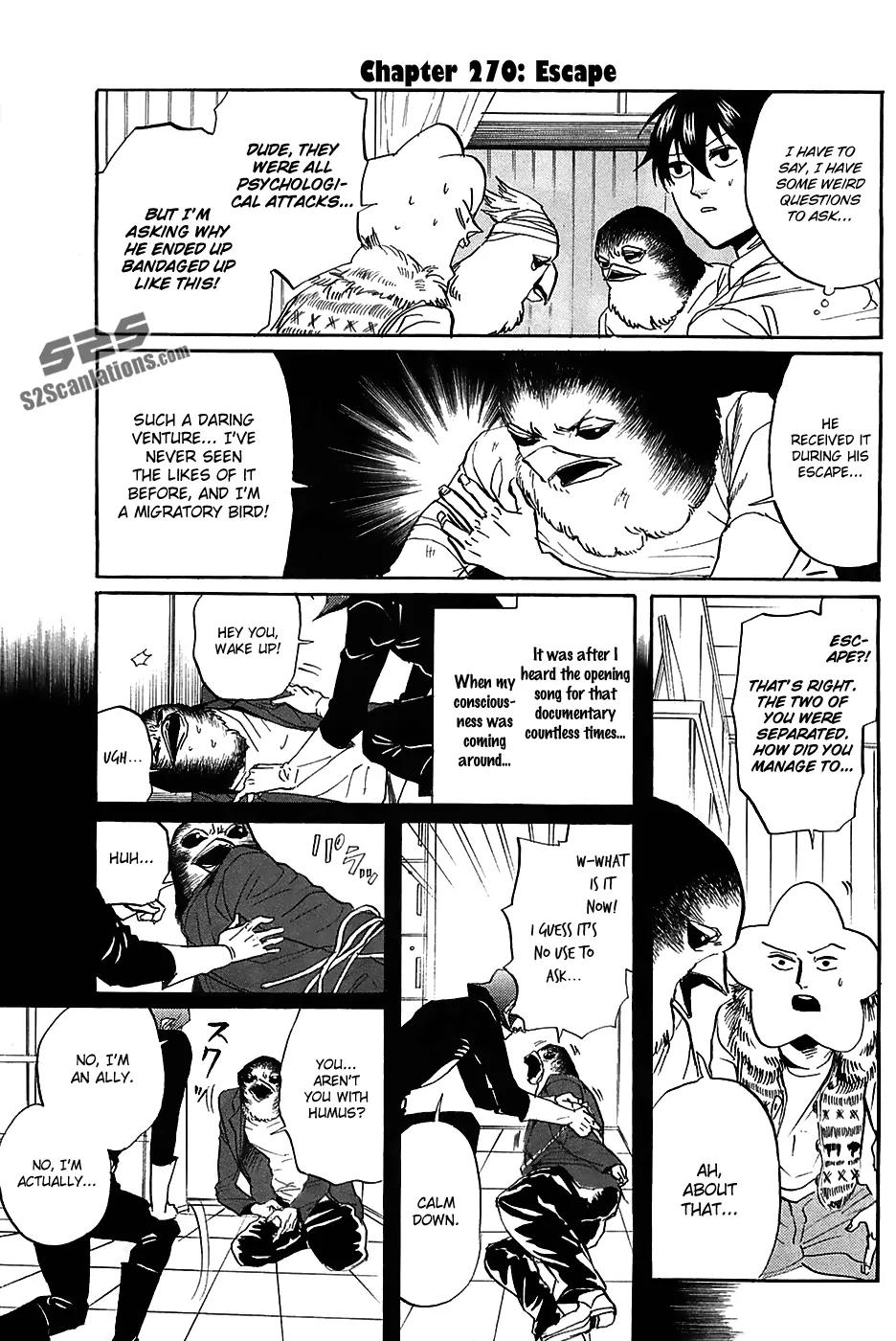 Arakawa Under the Bridge Chapter 270 page 2 - Chapter 270: Escape