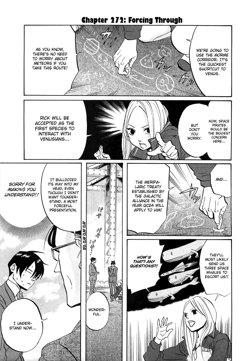 Arakawa Under the Bridge Chapter 272 page 2 - Chapter 272: Forcing Through