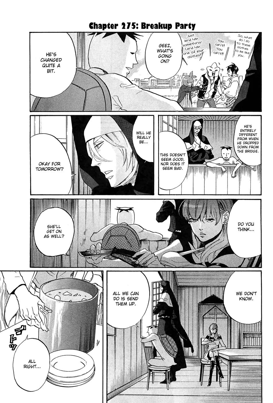 Arakawa Under the Bridge Chapter 275 page 2 - Chapter 275: Breakup Party