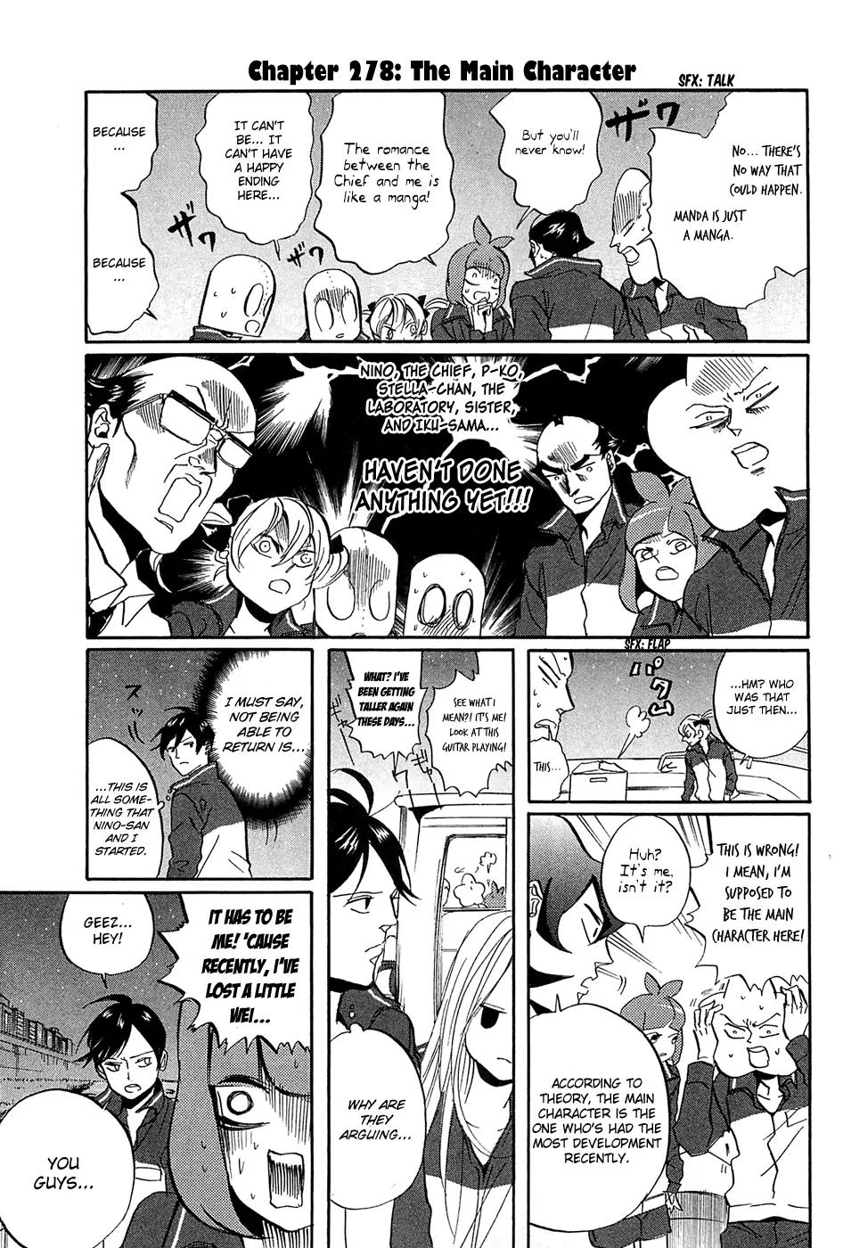 Arakawa Under the Bridge Chapter 278 page 2 - Chapter 278: The Main Character