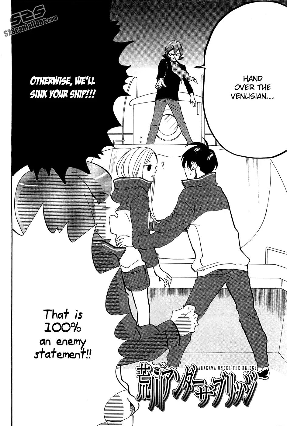 Arakawa Under the Bridge Chapter 279 page 7 - Chapter 279: Draft Collaboration