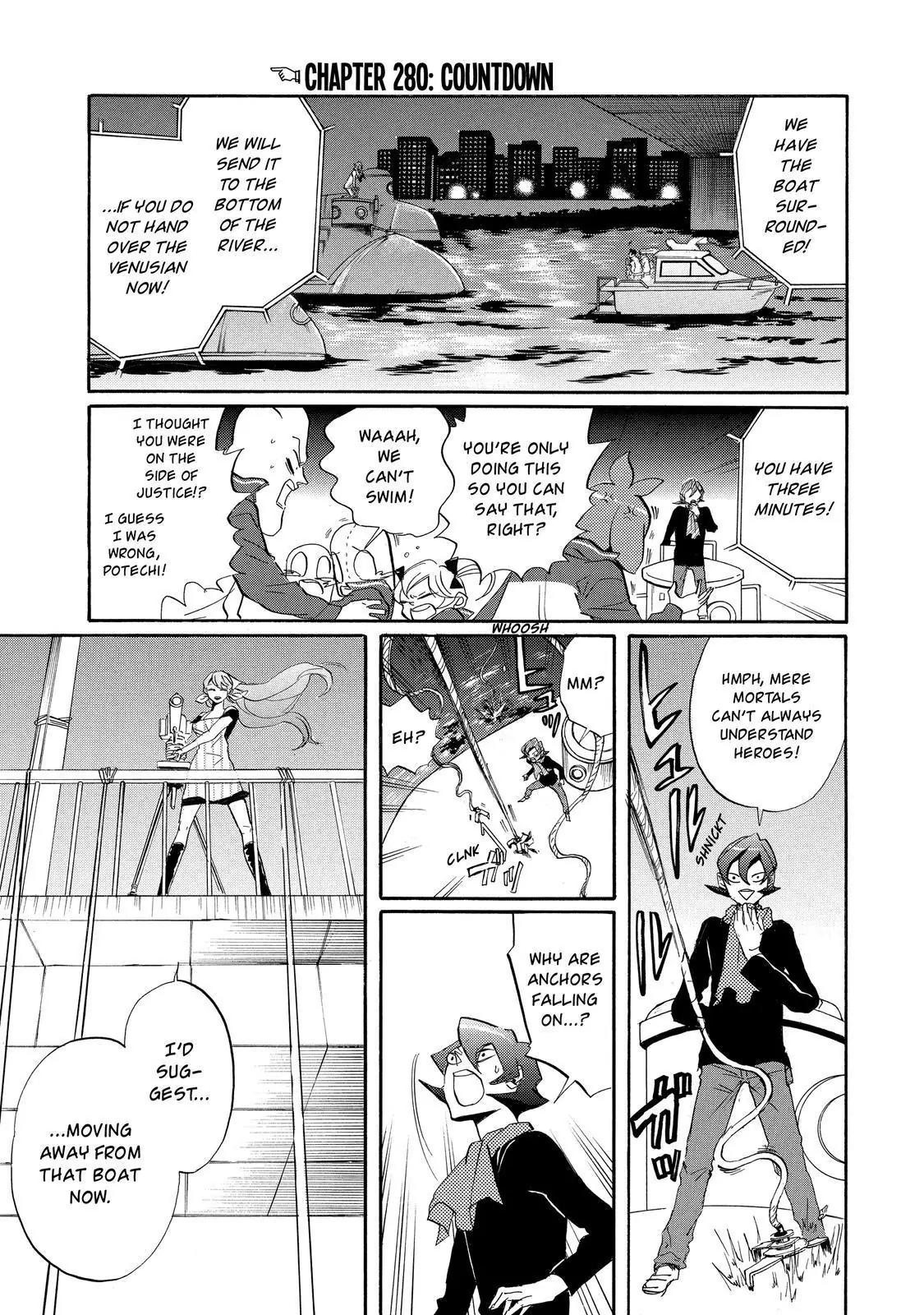 Arakawa Under the Bridge Chapter 280 page 4 - Chapter 280: Countdown