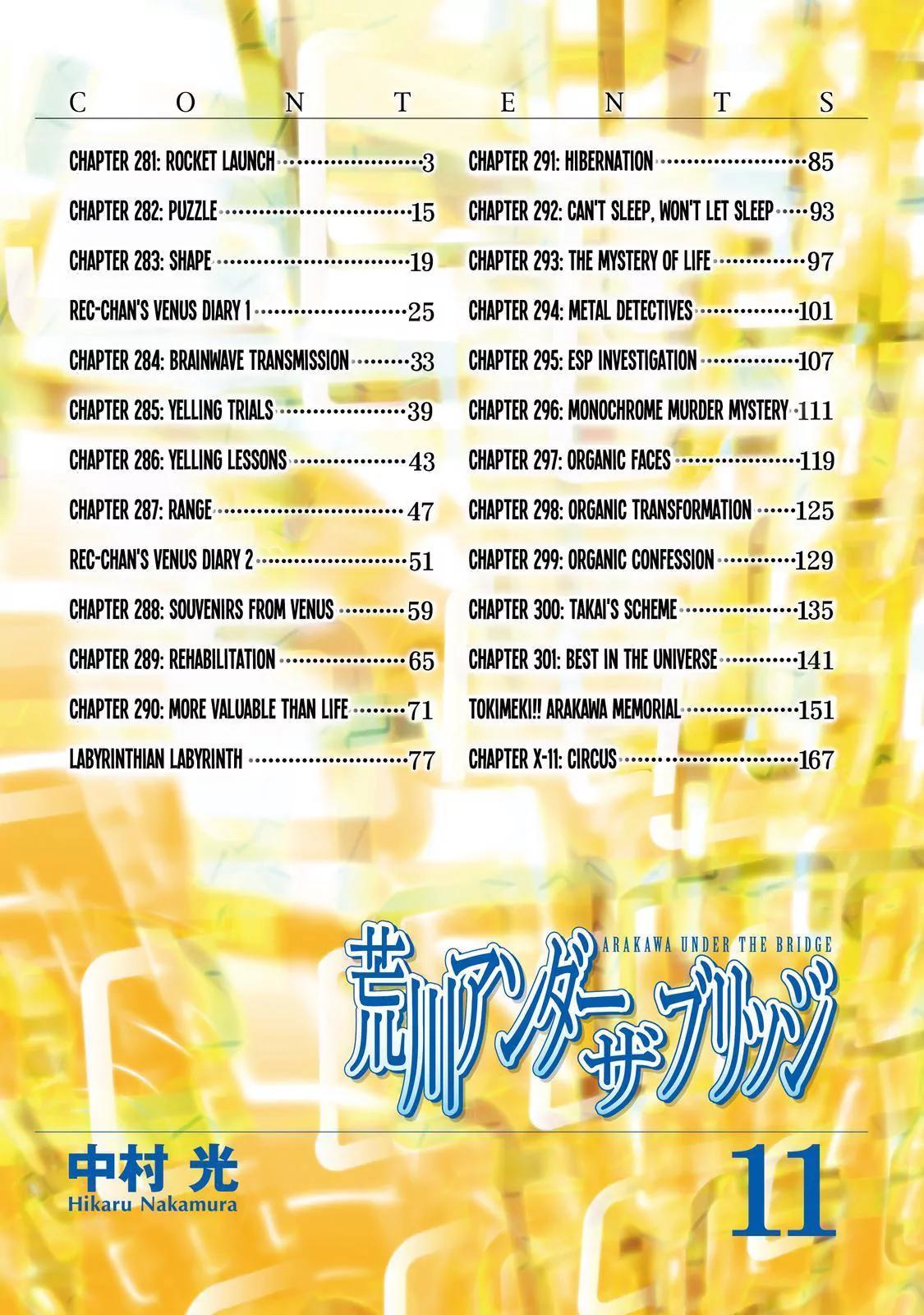Arakawa Under the Bridge Chapter 281 page 5 - Chapter 281: Rocket Launch