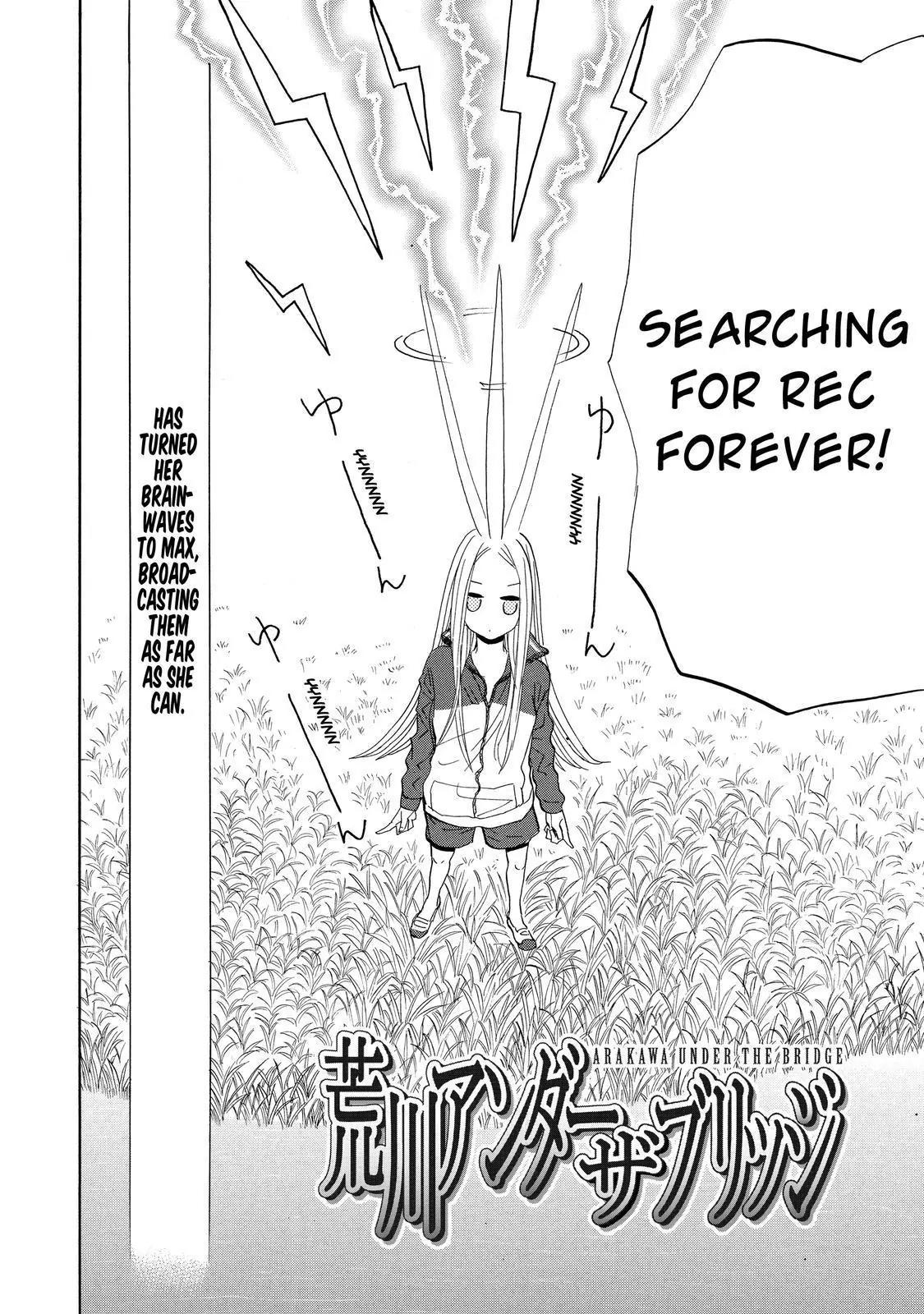 Arakawa Under the Bridge Chapter 284 page 3 - Chapter 284: Brainwave Transmission