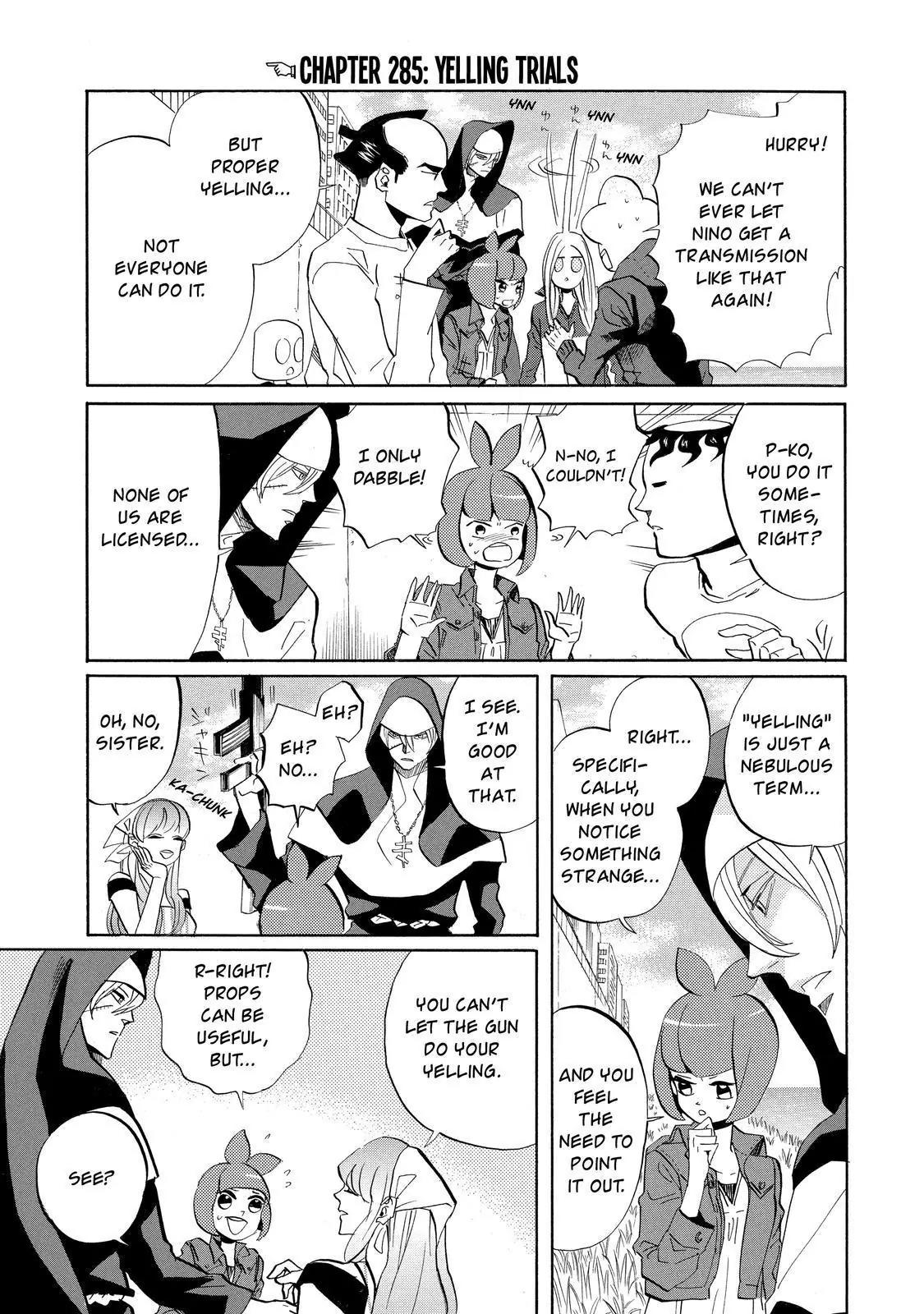 Arakawa Under the Bridge Chapter 285 page 2 - Chapter 285: Yelling Trials