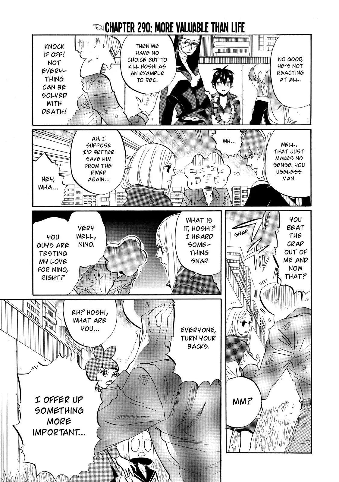Arakawa Under the Bridge Chapter 290 page 2 - Chapter 290: More Valuable Than Life