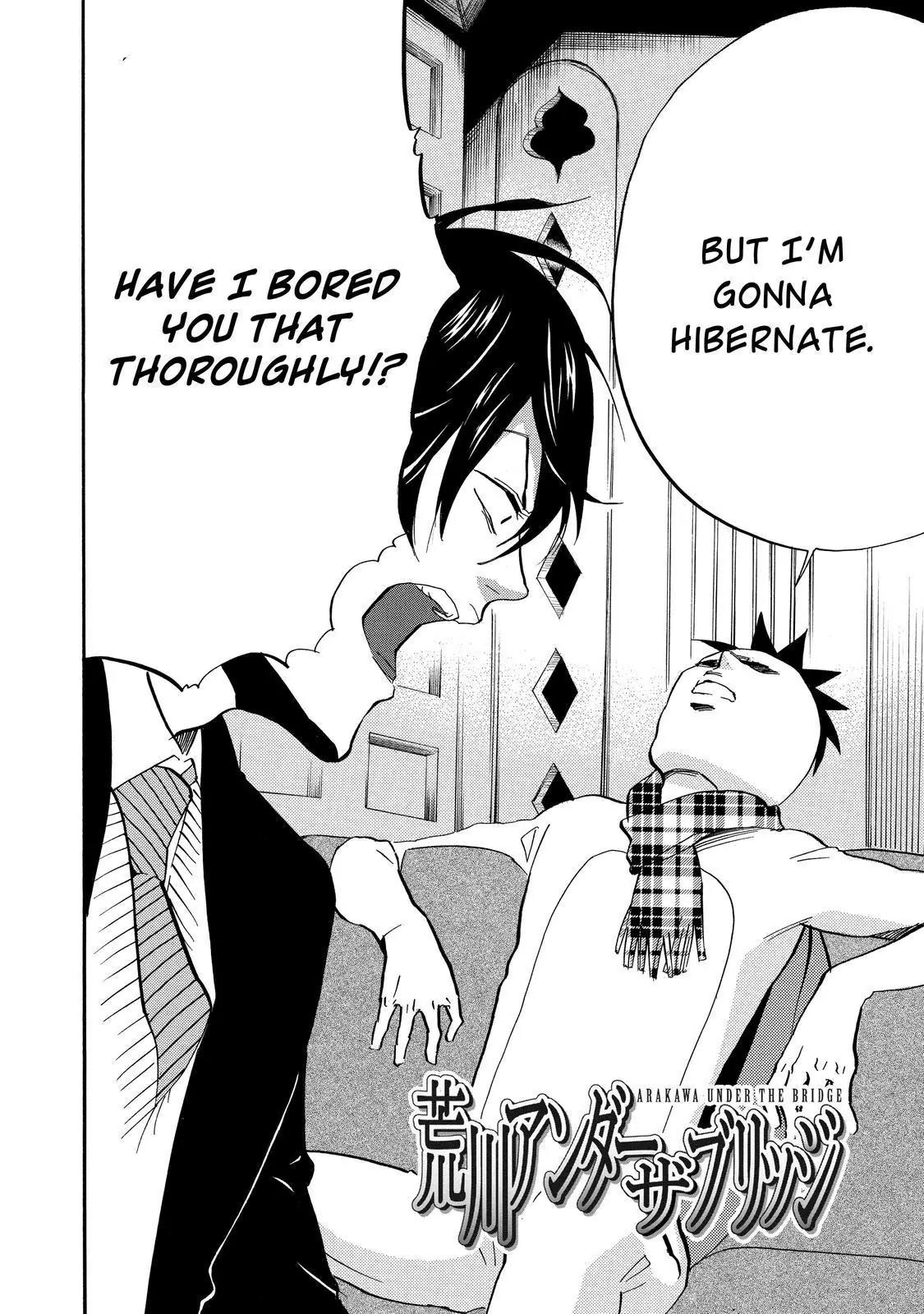 Arakawa Under the Bridge Chapter 291 page 3 - Chapter 291: Hibernation