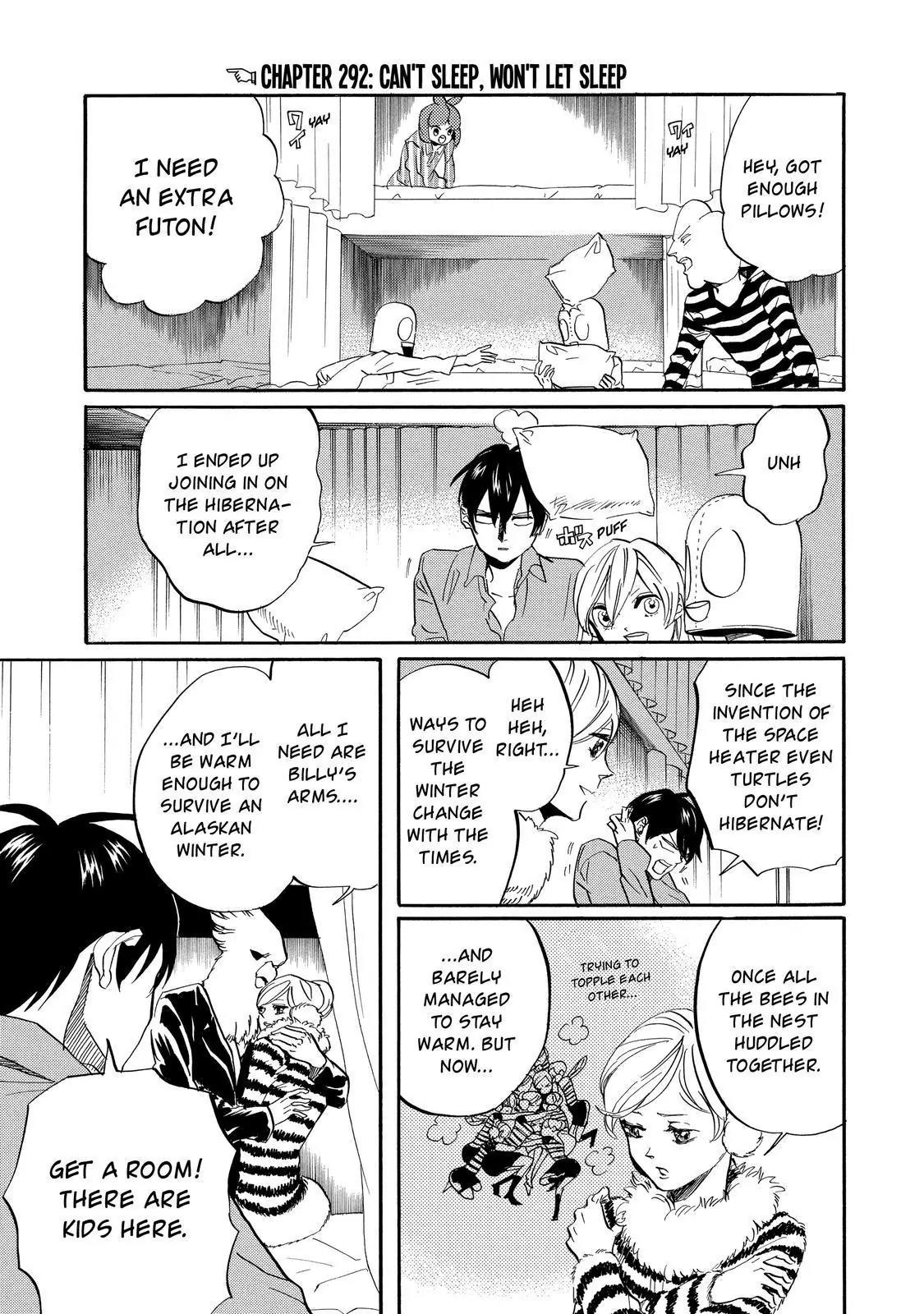 Arakawa Under the Bridge Chapter 292 page 2 - Chapter 292: Can't Sleep, Won't Let Sleep