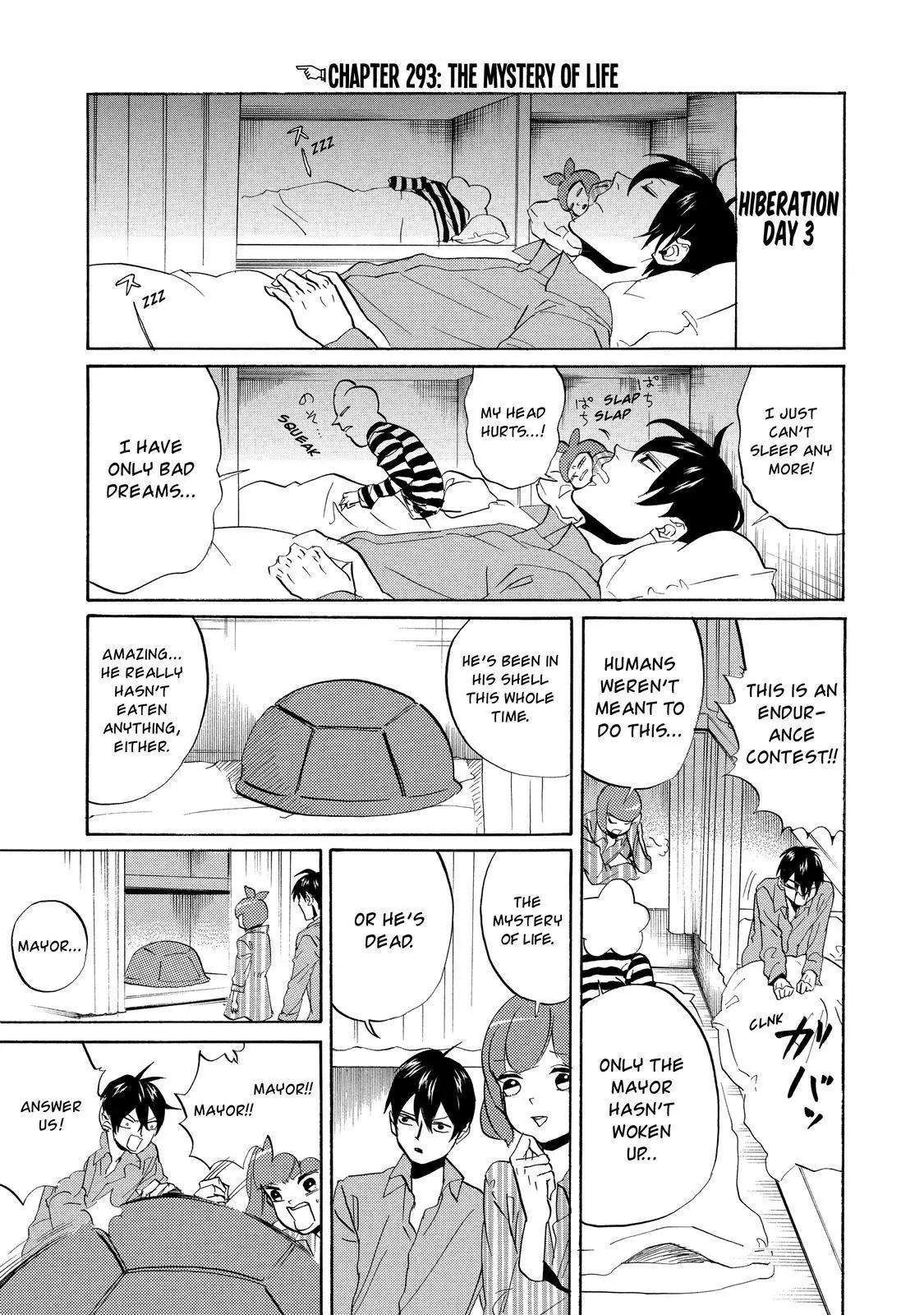 Arakawa Under the Bridge Chapter 293 page 2 - Chapter 293: The Mystery Of Life