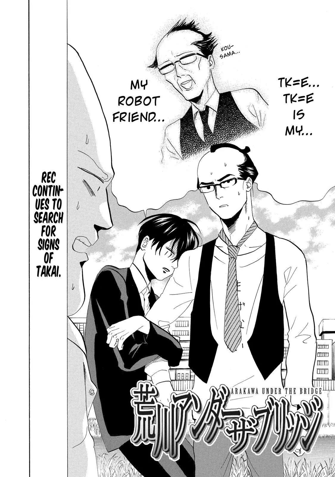 Arakawa Under the Bridge Chapter 297 page 3 - Chapter 297: Organic Faces