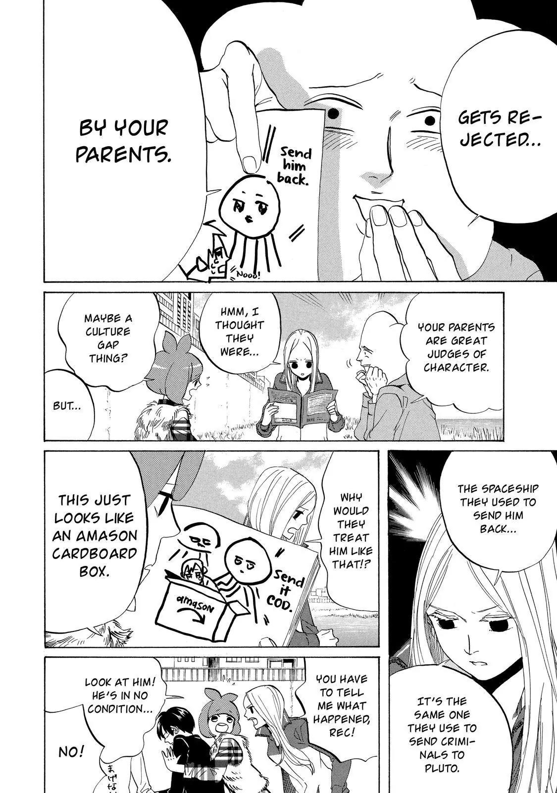 Arakawa Under the Bridge Chapter 297 page 5 - Chapter 297: Organic Faces