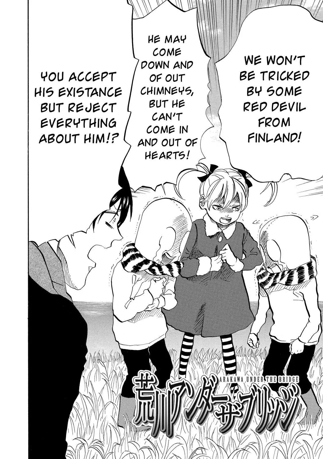 Arakawa Under the Bridge Chapter 302 page 5 - Chapter 302: Santa Claus In Arakawa