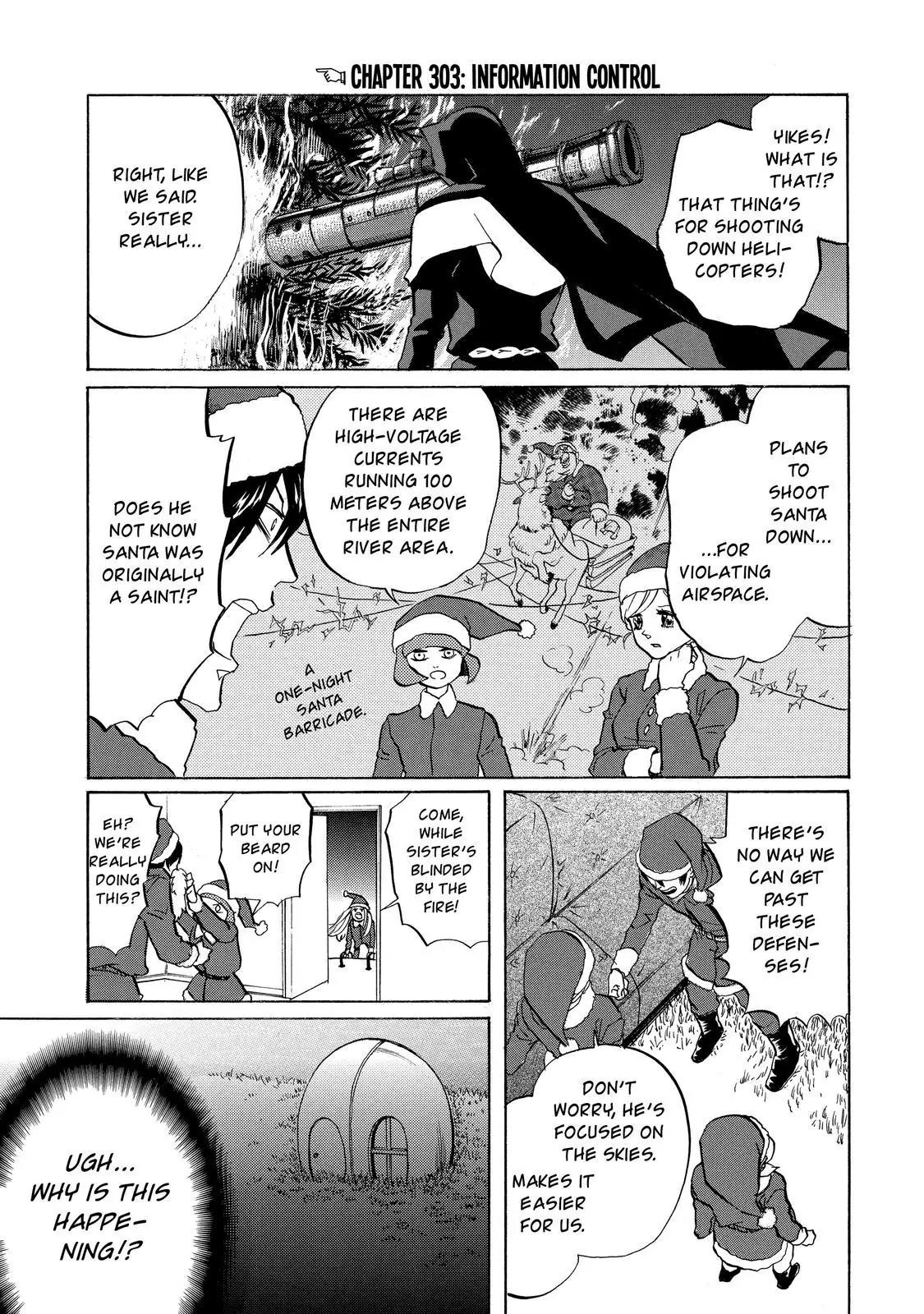 Arakawa Under the Bridge Chapter 303 page 2 - Chapter 303: Information Control