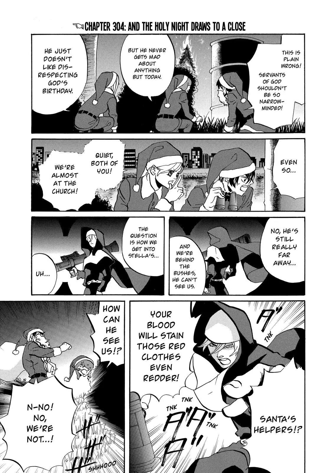 Arakawa Under the Bridge Chapter 304 page 2 - Chapter 304: And The Holy Night Draws To A Close