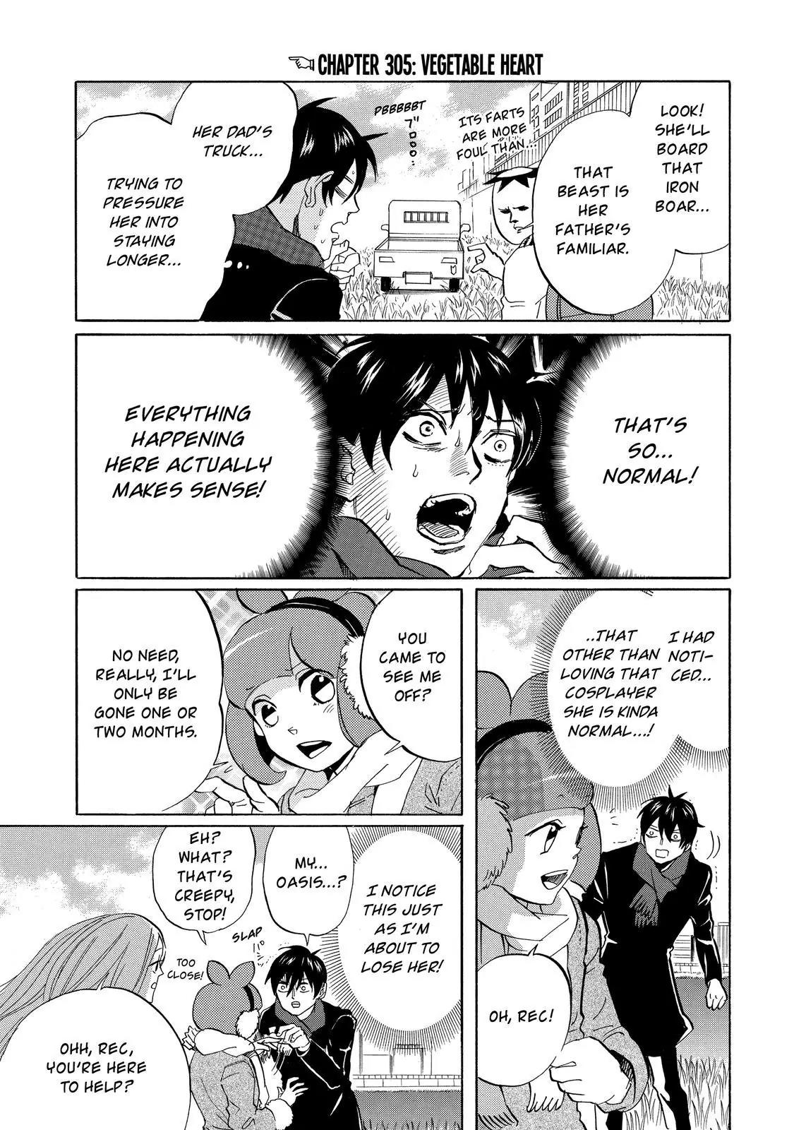 Arakawa Under the Bridge Chapter 305 page 4 - Chapter 305: Vegetable Heart