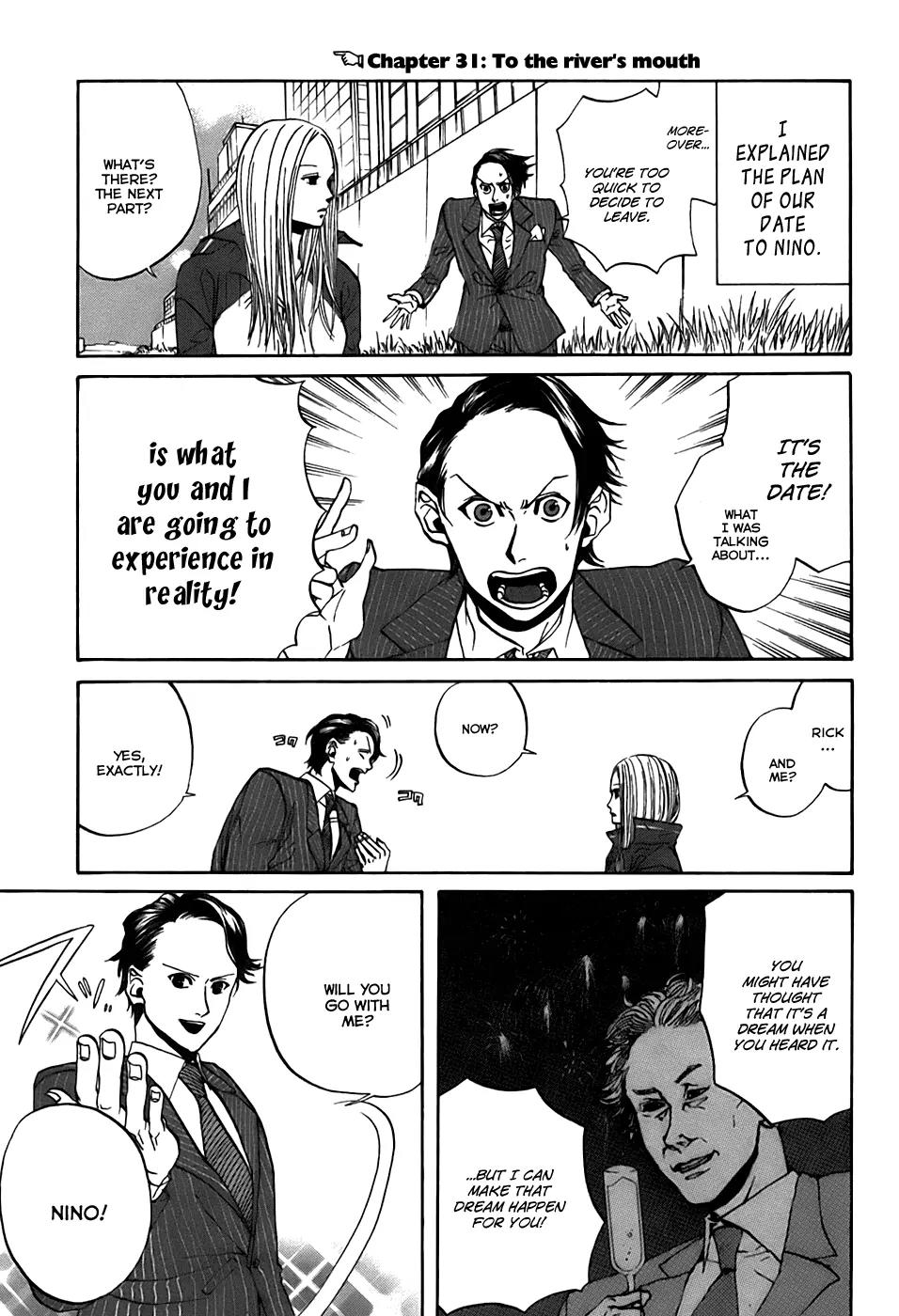 Arakawa Under the Bridge Chapter 31 page 1 - Chapter 31: To the River's Mouth