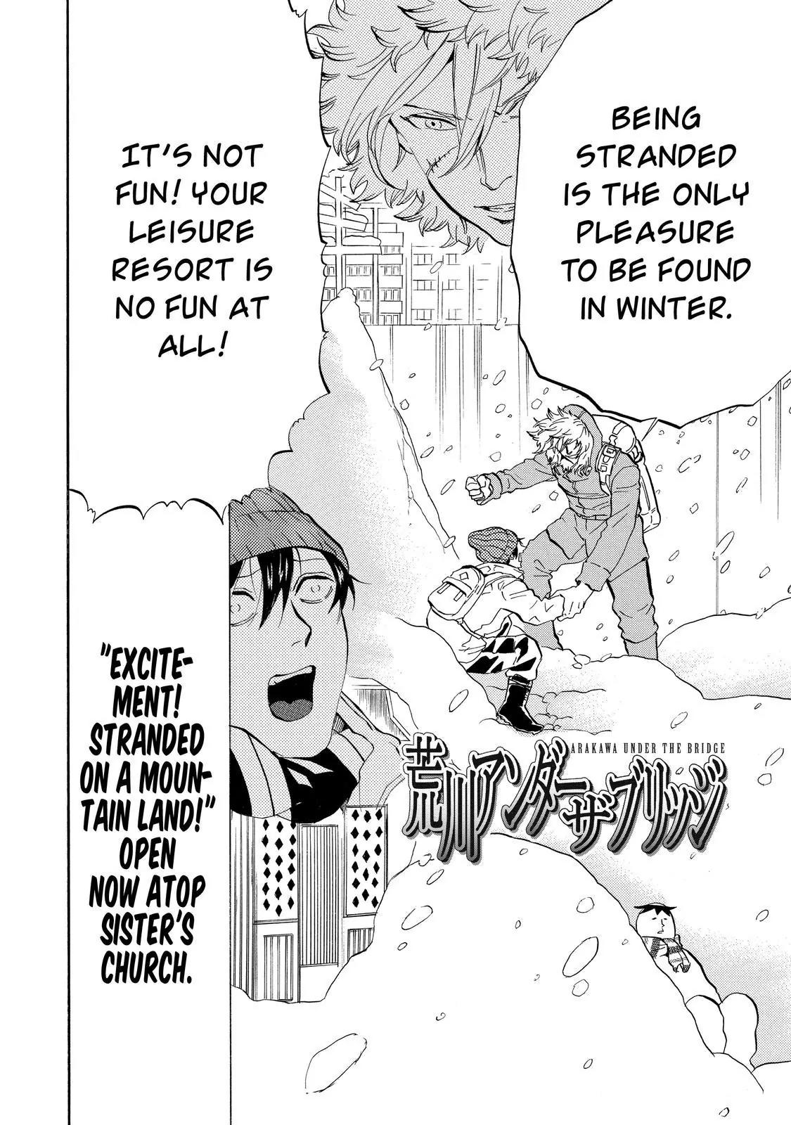 Arakawa Under the Bridge Chapter 311 page 3 - Chapter 311: Nursing